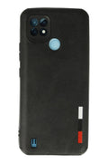 Mey İthalat® Realme C21 Kılıf Loop Deri Silikon - Siyah