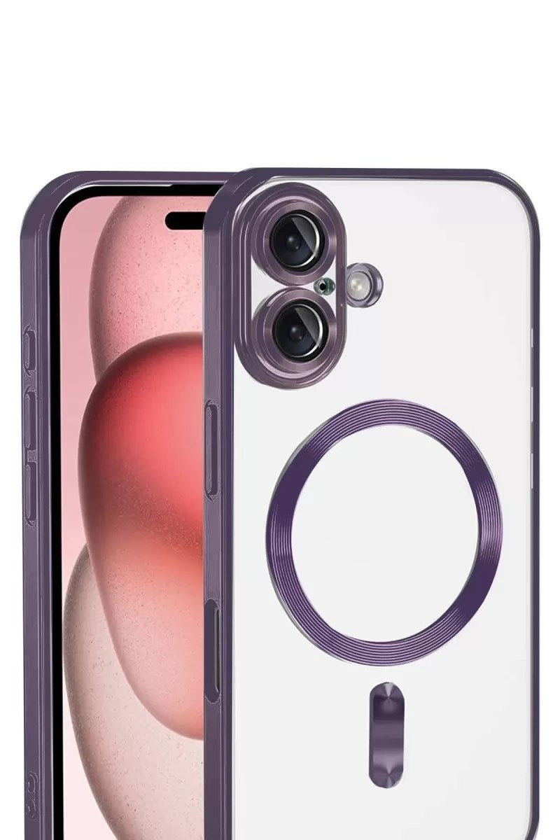 Mey İthalat® iPhone 17 Kross Magneticsafe Kapak - Mor