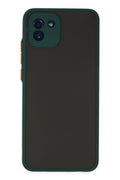 Mey İthalat® Samsung Galaxy A03 Kılıf Montreal Silikon Kapak - Yeşil