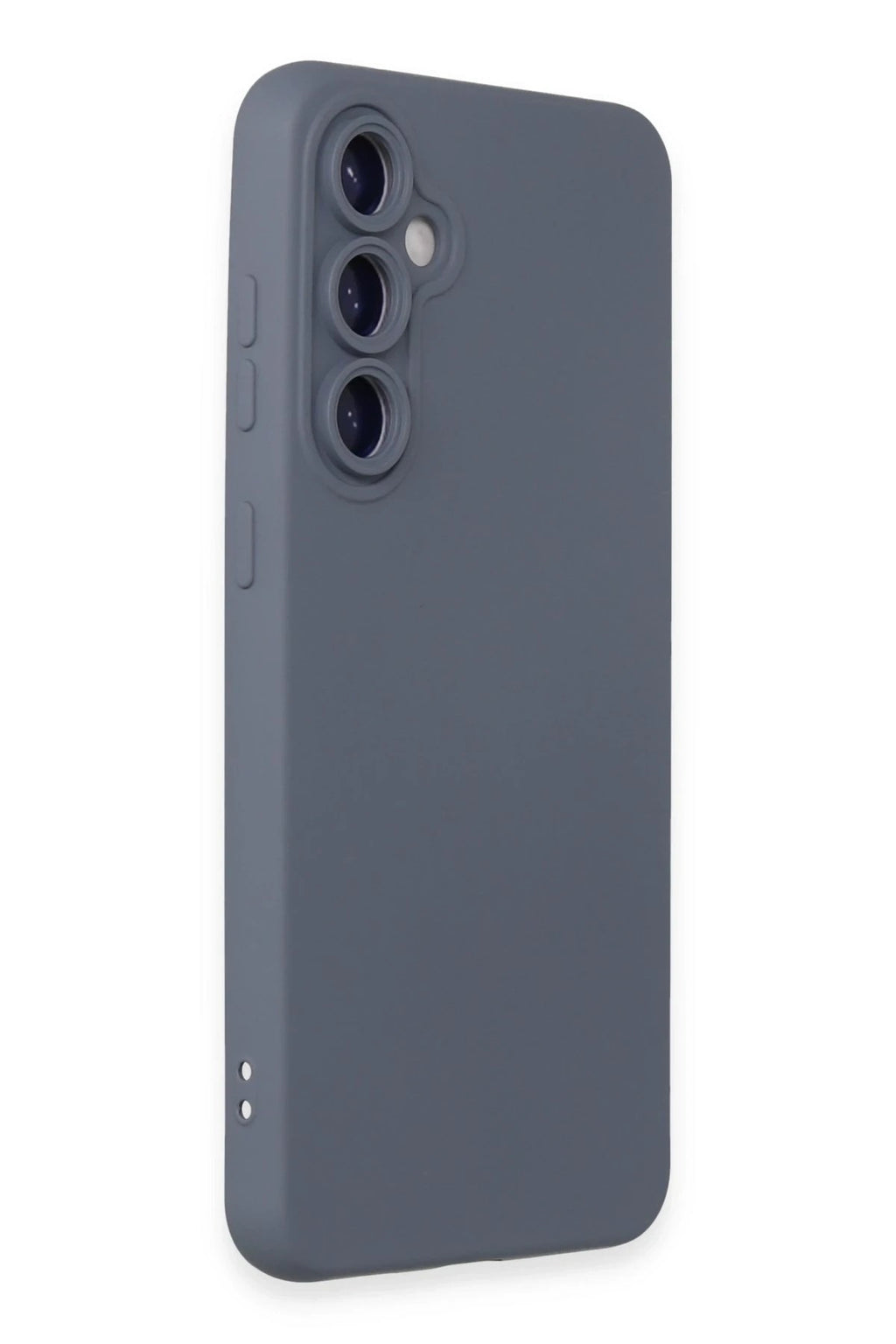 Mey İthalat® Samsung Galaxy S24 Kılıf Nano içi Kadife Silikon - Gri