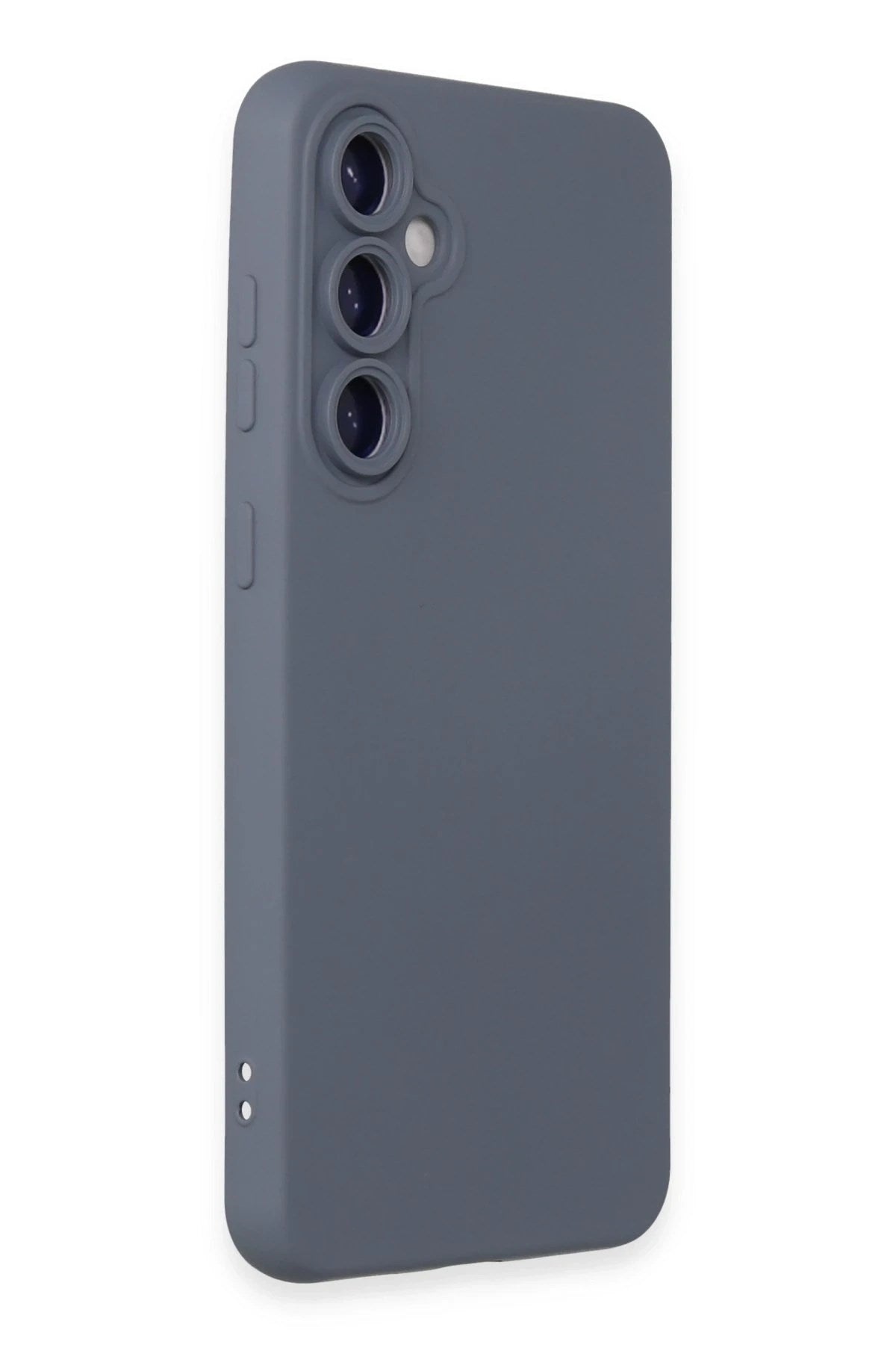 Mey İthalat® Samsung Galaxy S24 Kılıf Nano içi Kadife Silikon - Gri