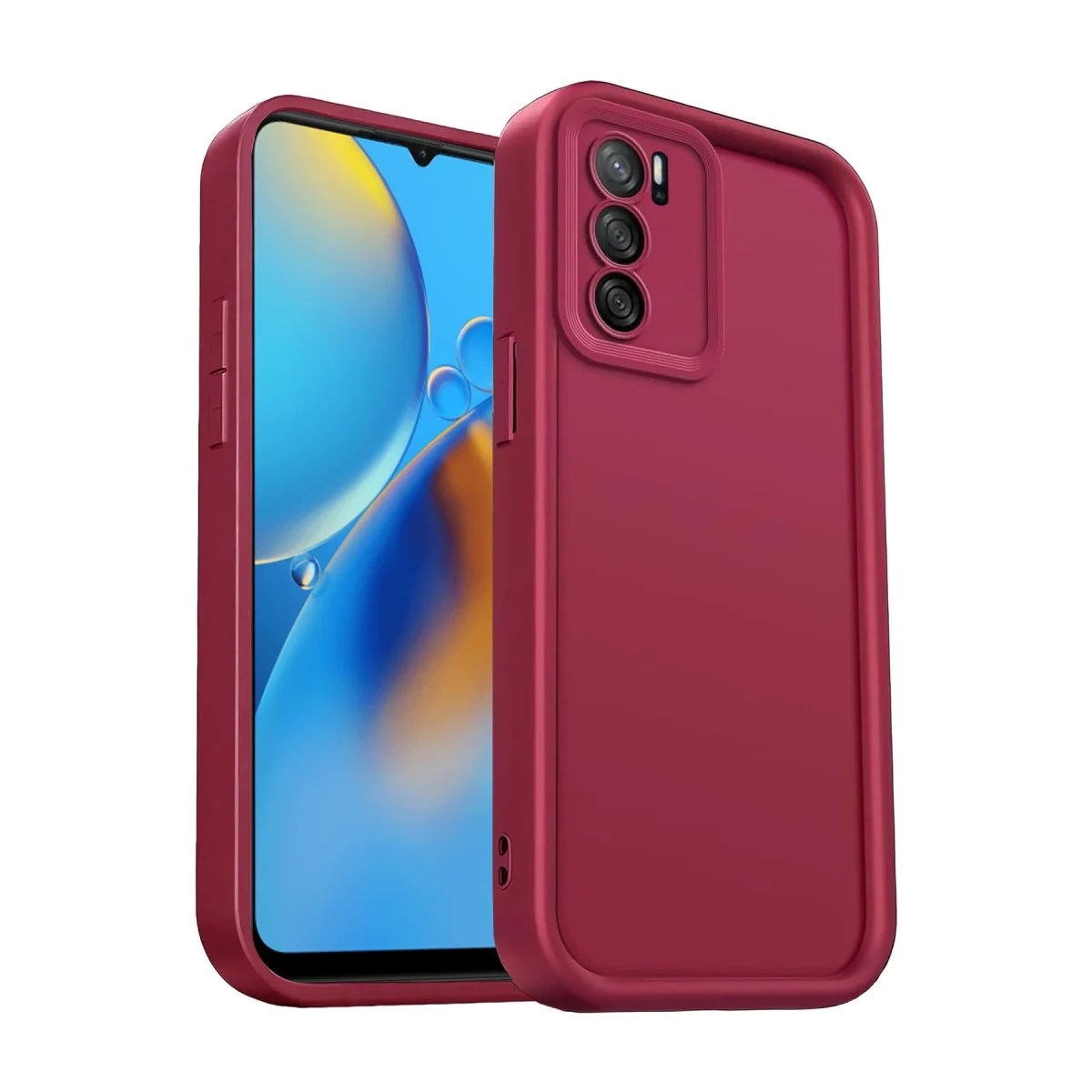 Mey İthalat® A16 Kılıf Viera Silikon - Bordo