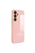 Mey İthalat® Samsung Galaxy S24 FE Kılıf Volet Silikon - Pembe