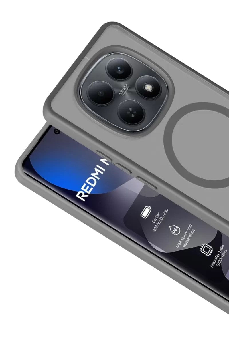 Mey İthalat® Redmi Note 15 Pro 4G Jota Magsafe Kapak - Titan Gri