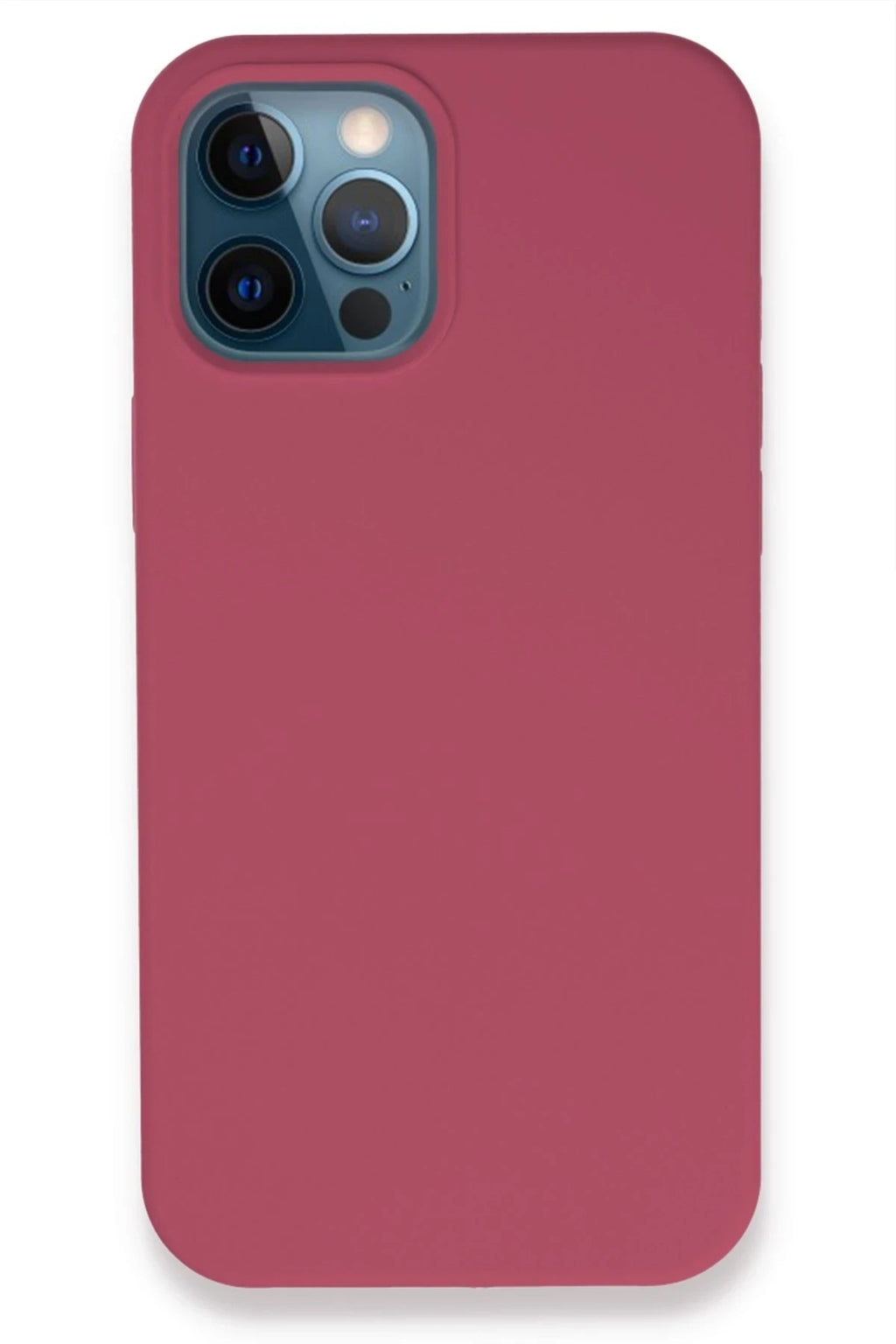 Mey İthalat® iPhone 12 Pro Kılıf Lansman Legant Silikon - Fuşya
