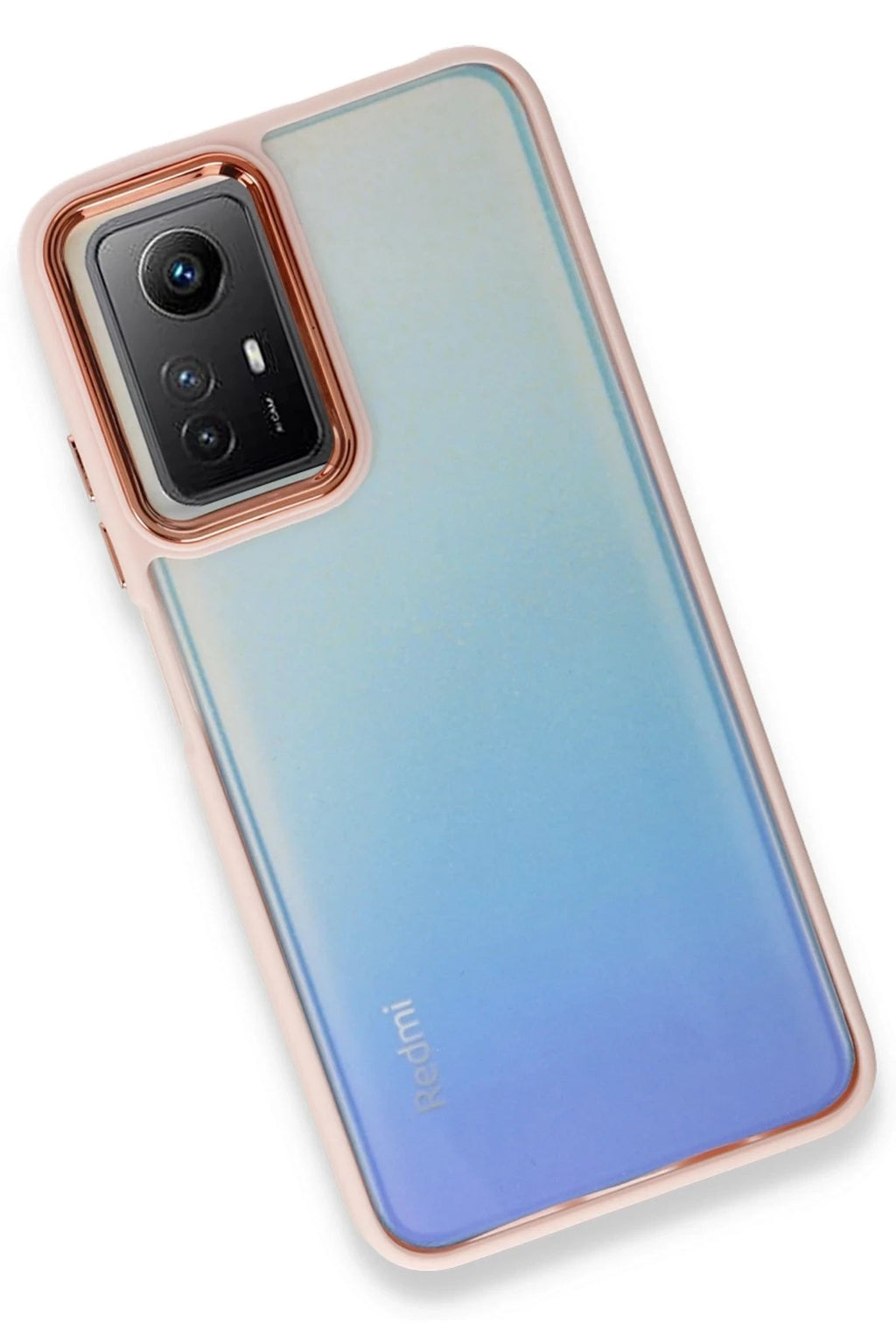 Mey İthalat® Redmi Note 12S Kılıf Dora Kapak - Pudra