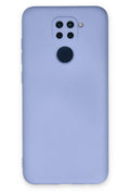 Mey İthalat® Redmi Note 9 Kılıf Nano içi Kadife Silikon - Lila