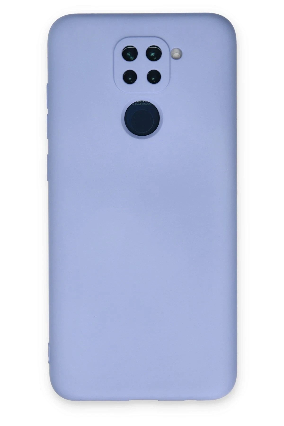 Mey İthalat® Redmi Note 9 Kılıf Nano içi Kadife Silikon - Lila
