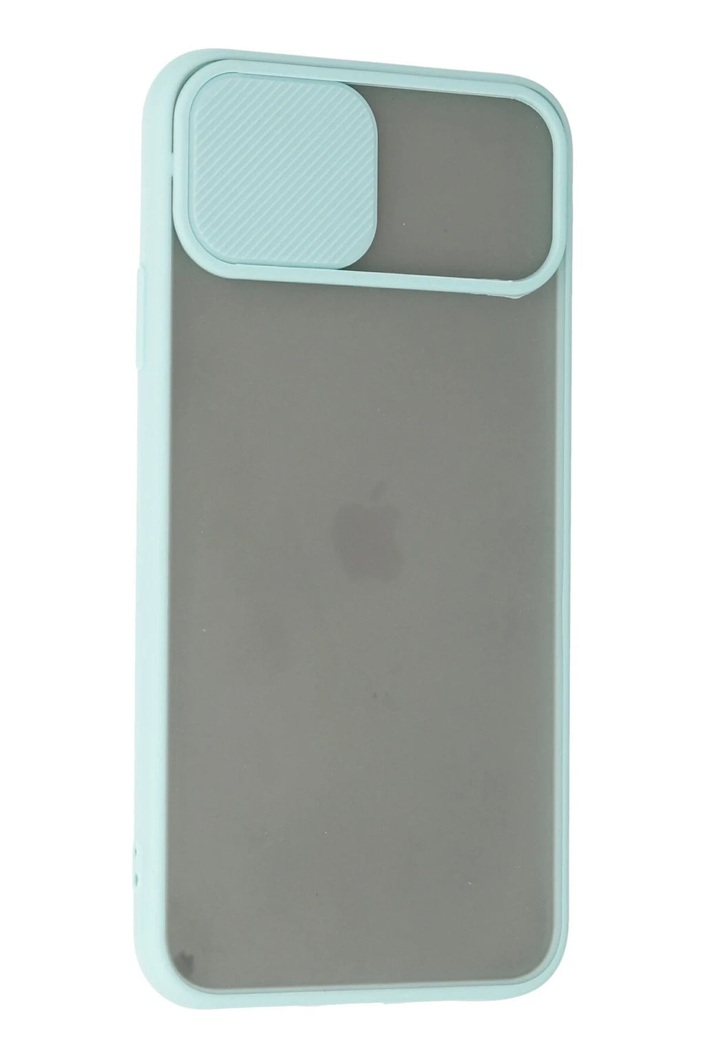 Mey İthalat® iPhone 11 Pro Max Kılıf Palm Buzlu Kamera Sürgülü Silikon - Turkuaz