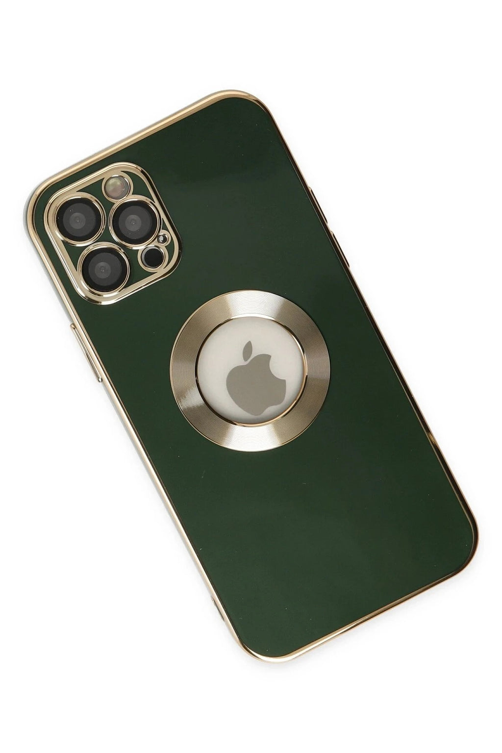 Mey İthalat® iPhone 12 Pro Max Kılıf Store Silikon - Yeşil