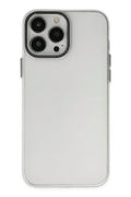 Mey İthalat® iPhone 13 Pro Max Kılıf Modos Metal Kapak - Şeffaf