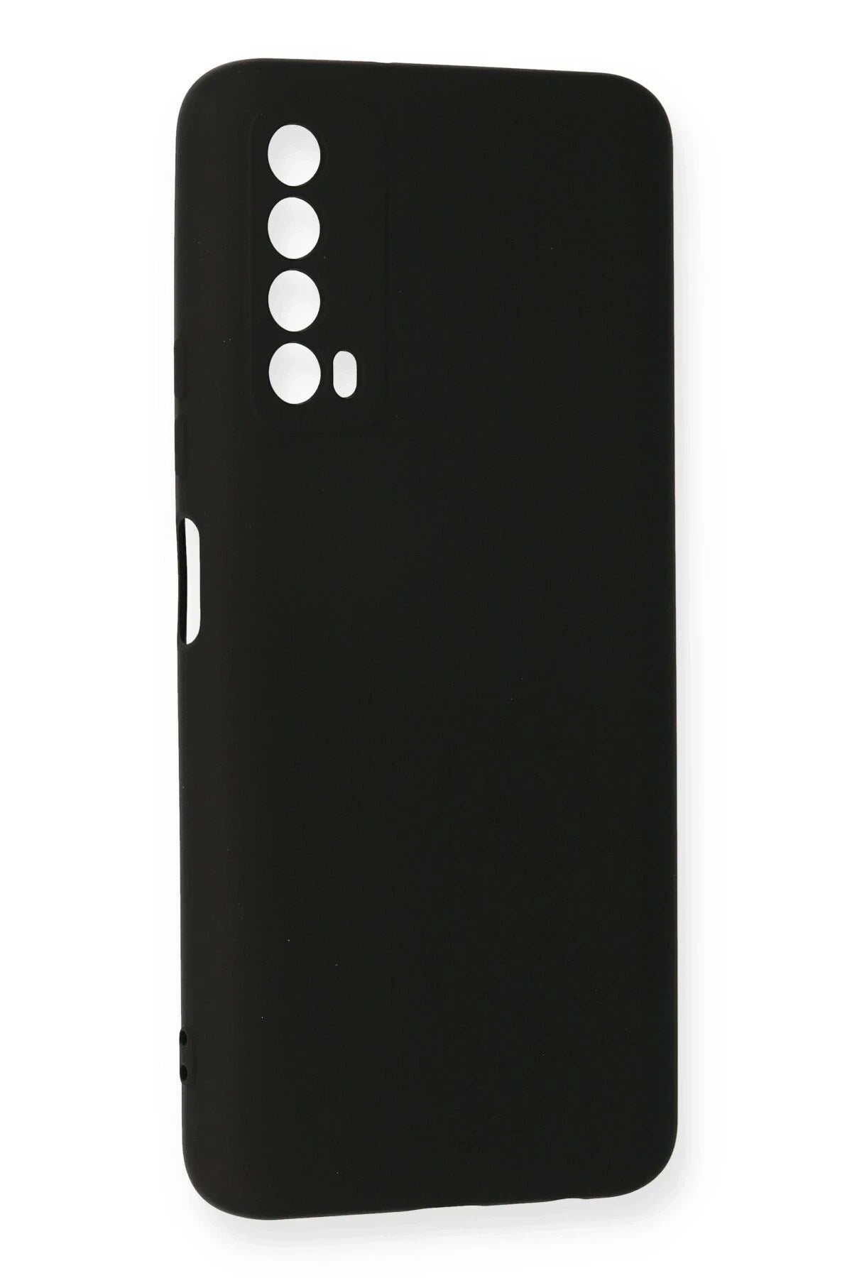 Mey İthalat® Huawei P Smart 2021 Kılıf Nano içi Kadife Silikon - Siyah