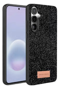 Mey İthalat® Samsung Galaxy A37 5G Bright Simli Kapak - Siyah