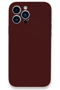 Mey İthalat® iPhone 13 Pro Kılıf Lansman Legant Silikon - Bordo