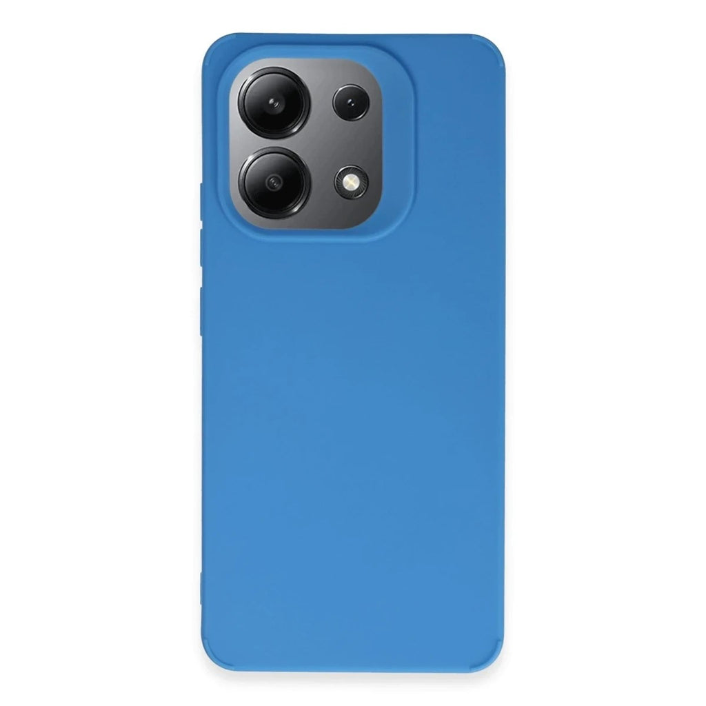 Mey İthalat® Redmi 13 4G Kılıf First Silikon - Mavi