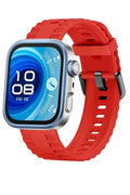 Mey İthalat® Huawei Watch Fit 3 Klasik Kordon - Kırmızı