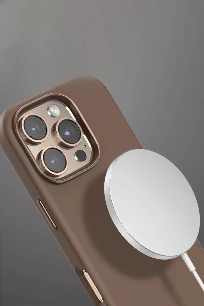Mey İthalat® iPhone 16 Pro Jinta Magsafe Kapak - Siyah