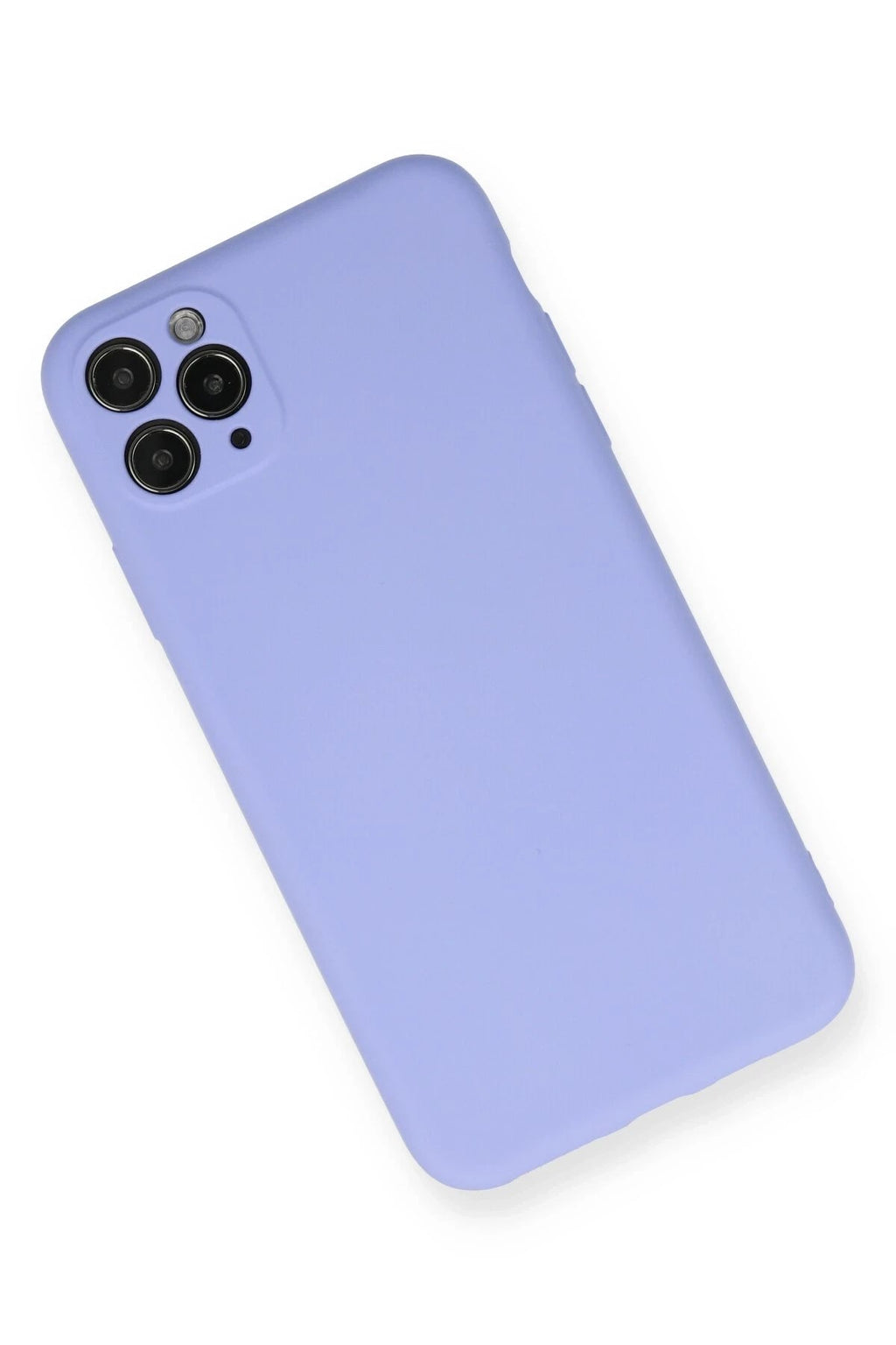 Mey İthalat® iPhone 11 Pro Max Kılıf Nano içi Kadife Silikon - Lila
