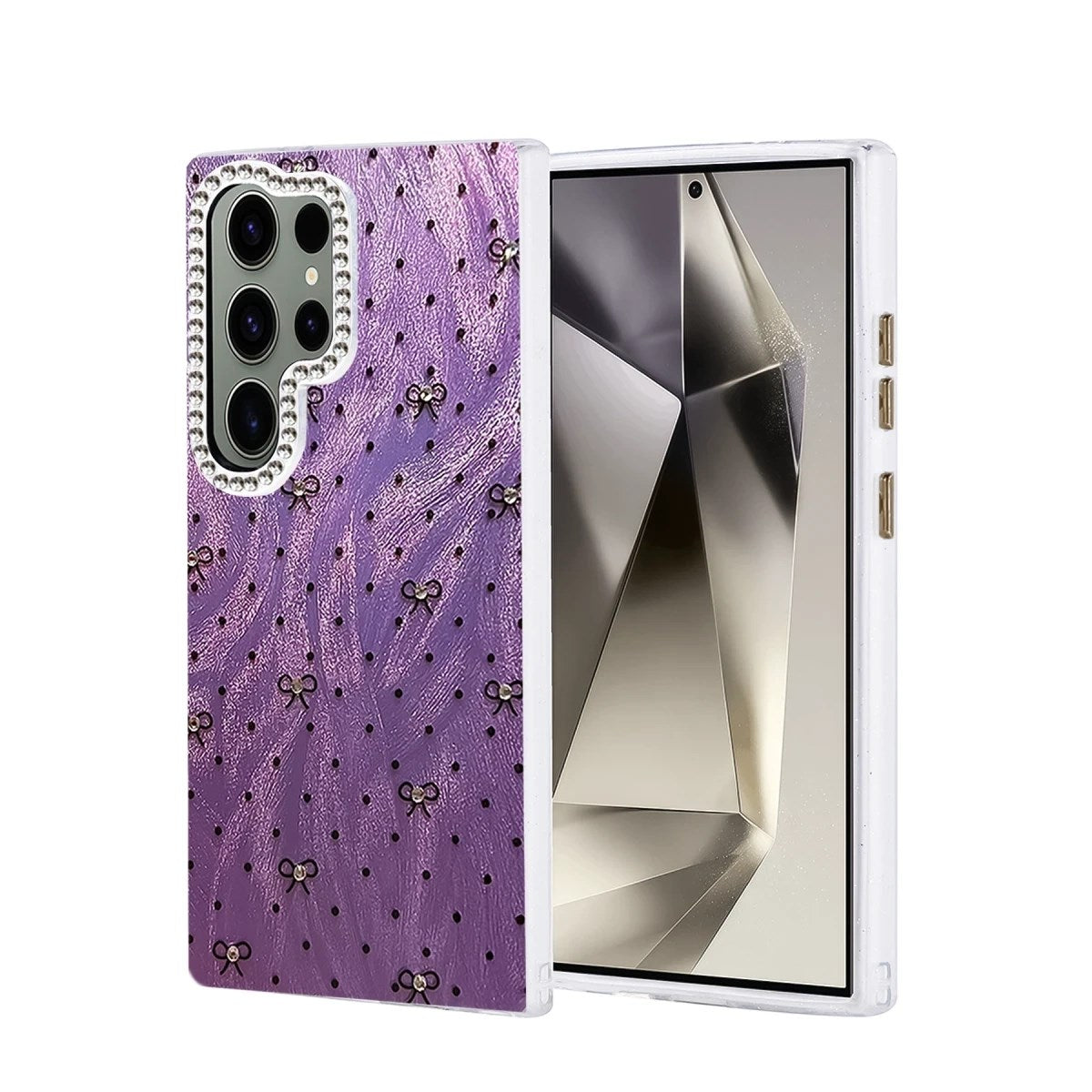 Mey İthalat® Samsung Galaxy S23 Ultra Kılıf Blade Aynalı Desenli Kapak - Desen 2