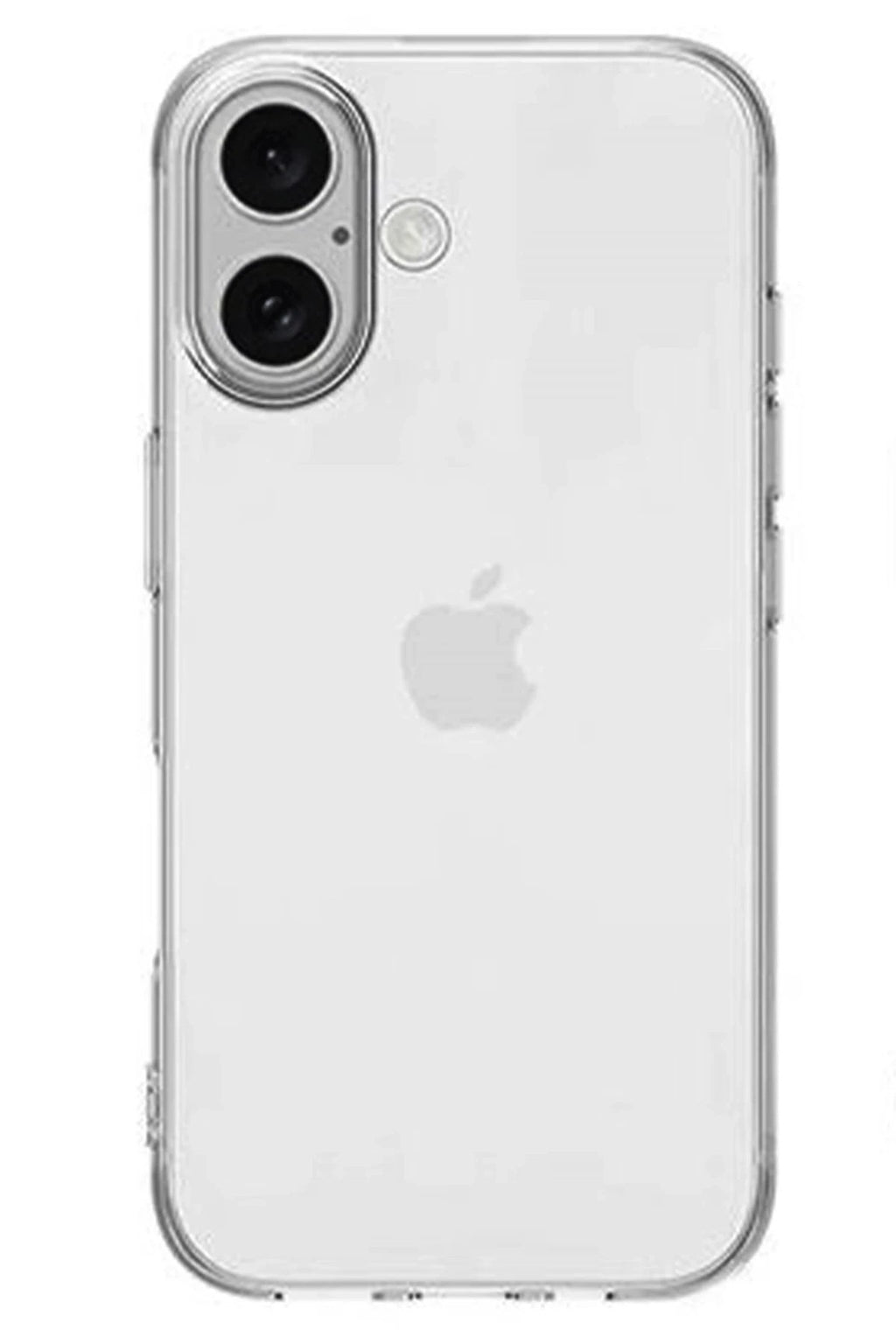 Mey İthalat® iPhone 16 Plus Kılıf Lüx Şeffaf Silikon