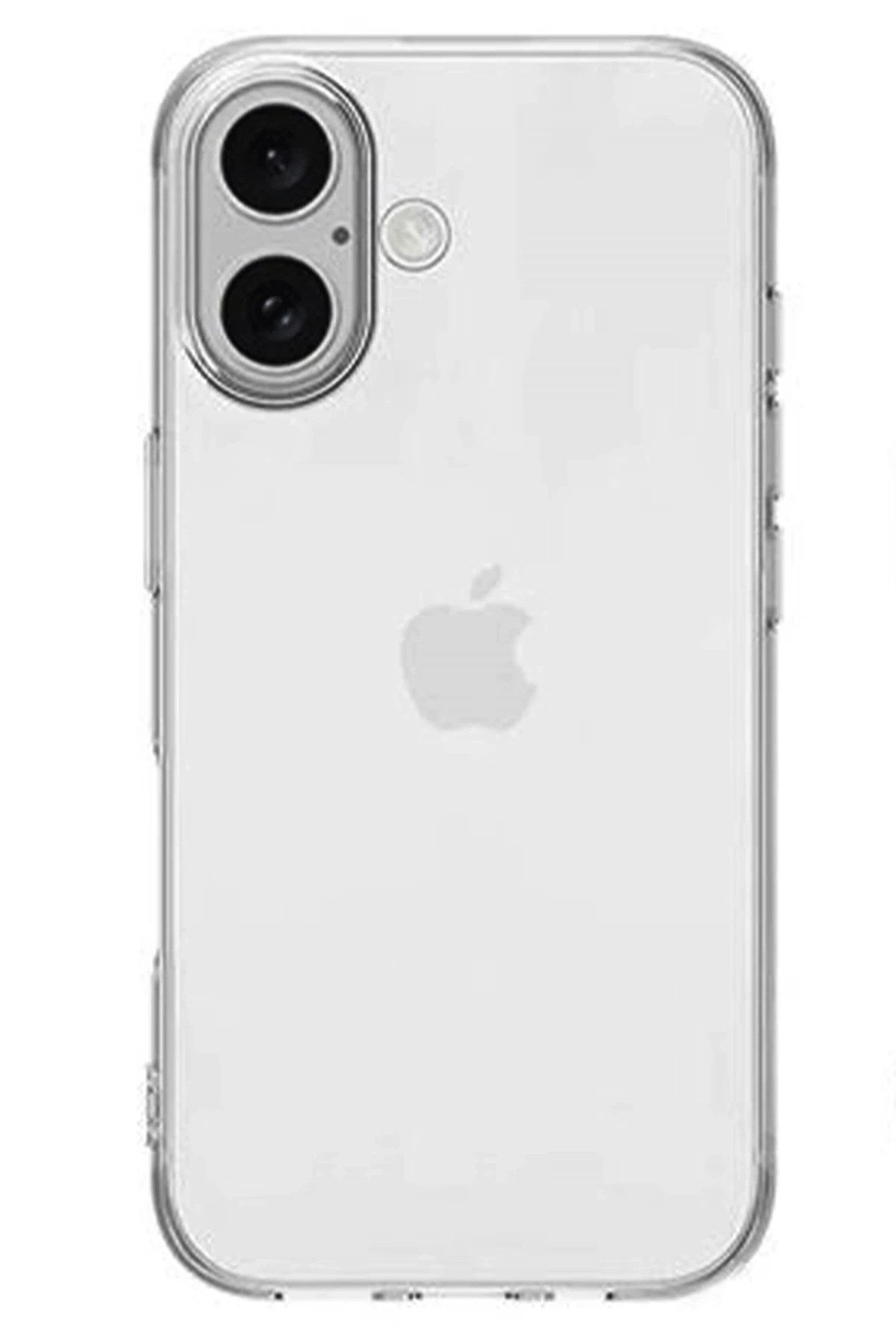 Mey İthalat® iPhone 16 Plus Kılıf Lüx Şeffaf Silikon