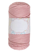 Makrome İpi 3mm Polyester Açık Pembe