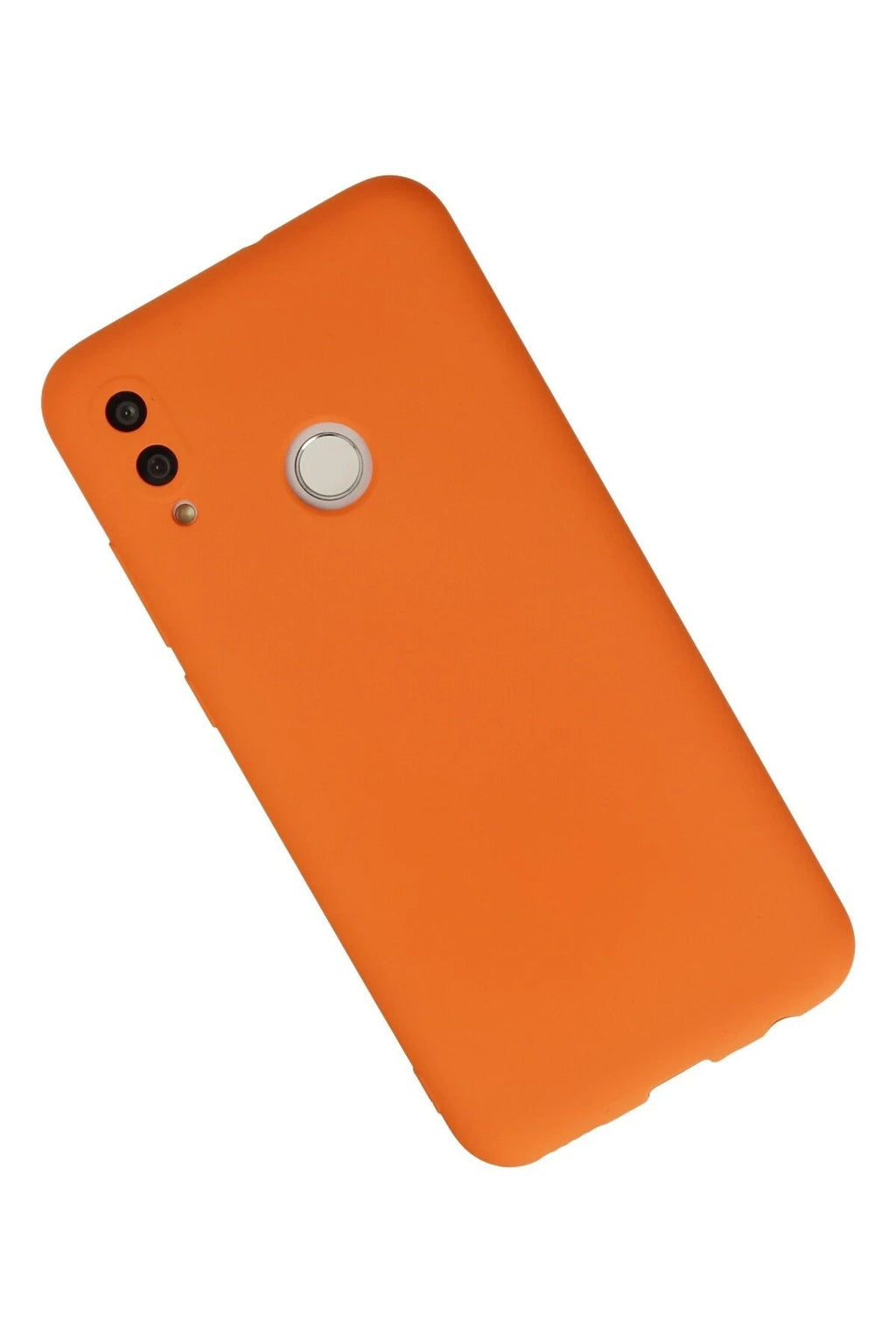 Mey İthalat® Huawei P Smart 2019 Kılıf Nano içi Kadife Silikon - Turuncu