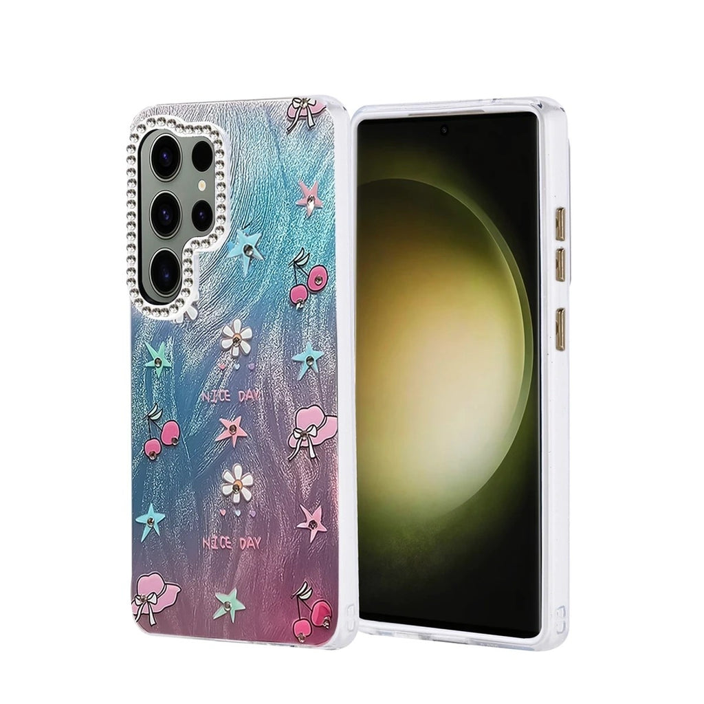 Mey İthalat® Samsung Galaxy S25 Ultra Kılıf Blade Aynalı Desenli Kapak - Desen 4