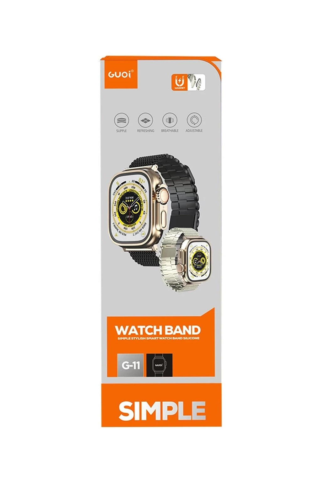 Mey İthalat® Watch 38mm Ascend Metal Kordon - Gold