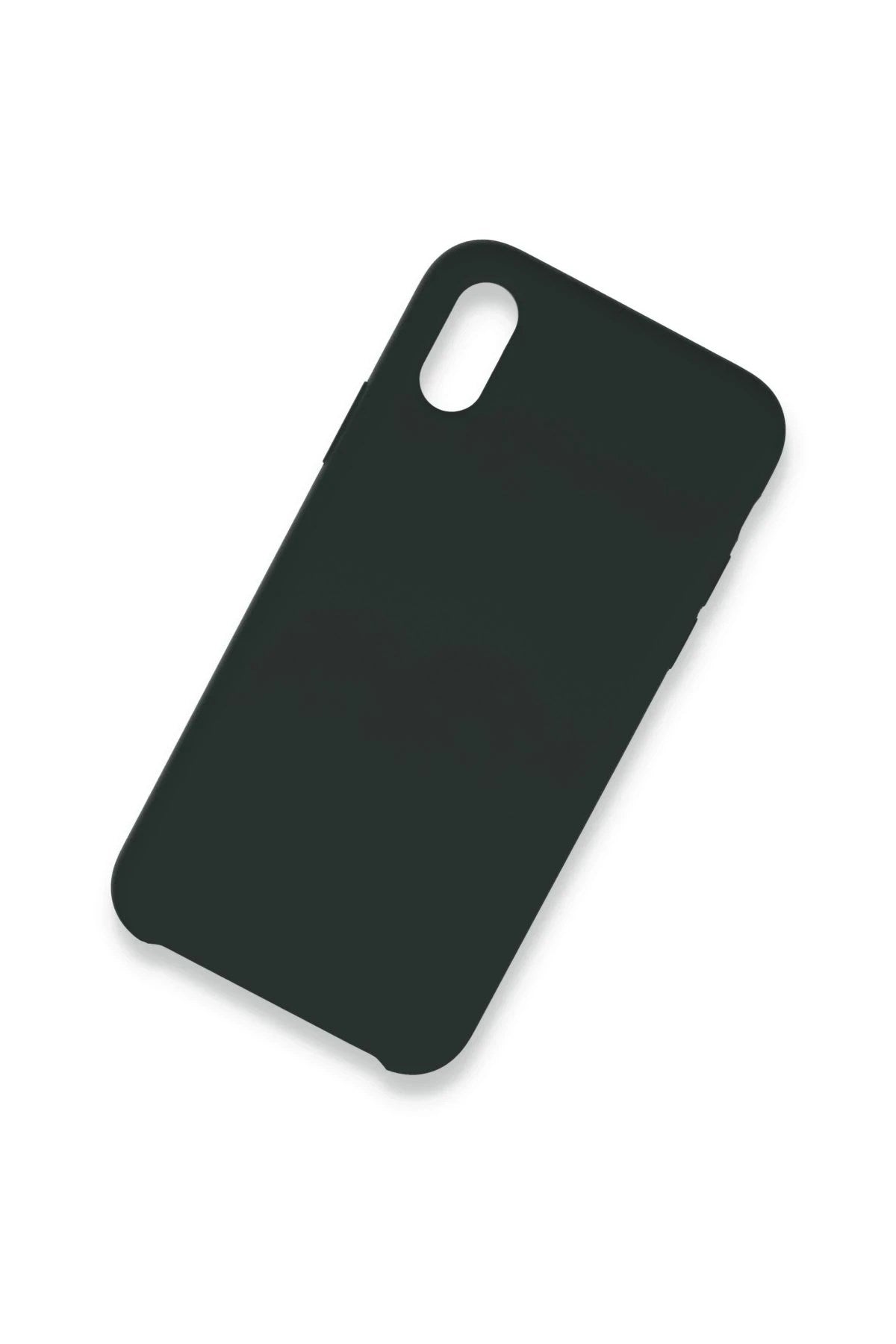 Mey İthalat® iPhone XS Max Kılıf Lansman Legant Silikon - Koyu Yeşil