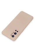 Mey İthalat® One Plus 9 Pro Kılıf Nano içi Kadife Silikon - Pudra