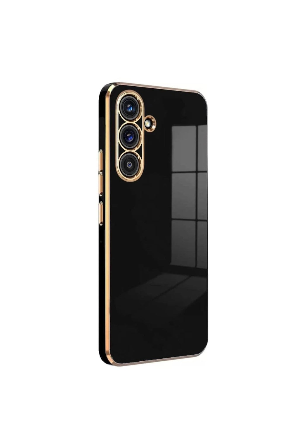 Mey İthalat® Samsung Galaxy S24 FE Kılıf Volet Silikon - Siyah