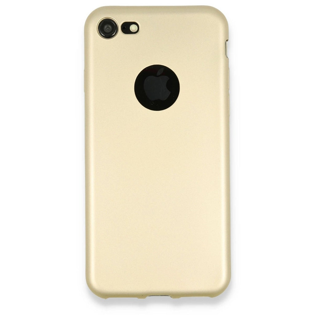 Mey İthalat® iPhone 7 Kılıf First Silikon - Gold