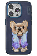 Mey İthalat® iPhone 15 Pro Max Cute Desenli Kapak - Lacivert