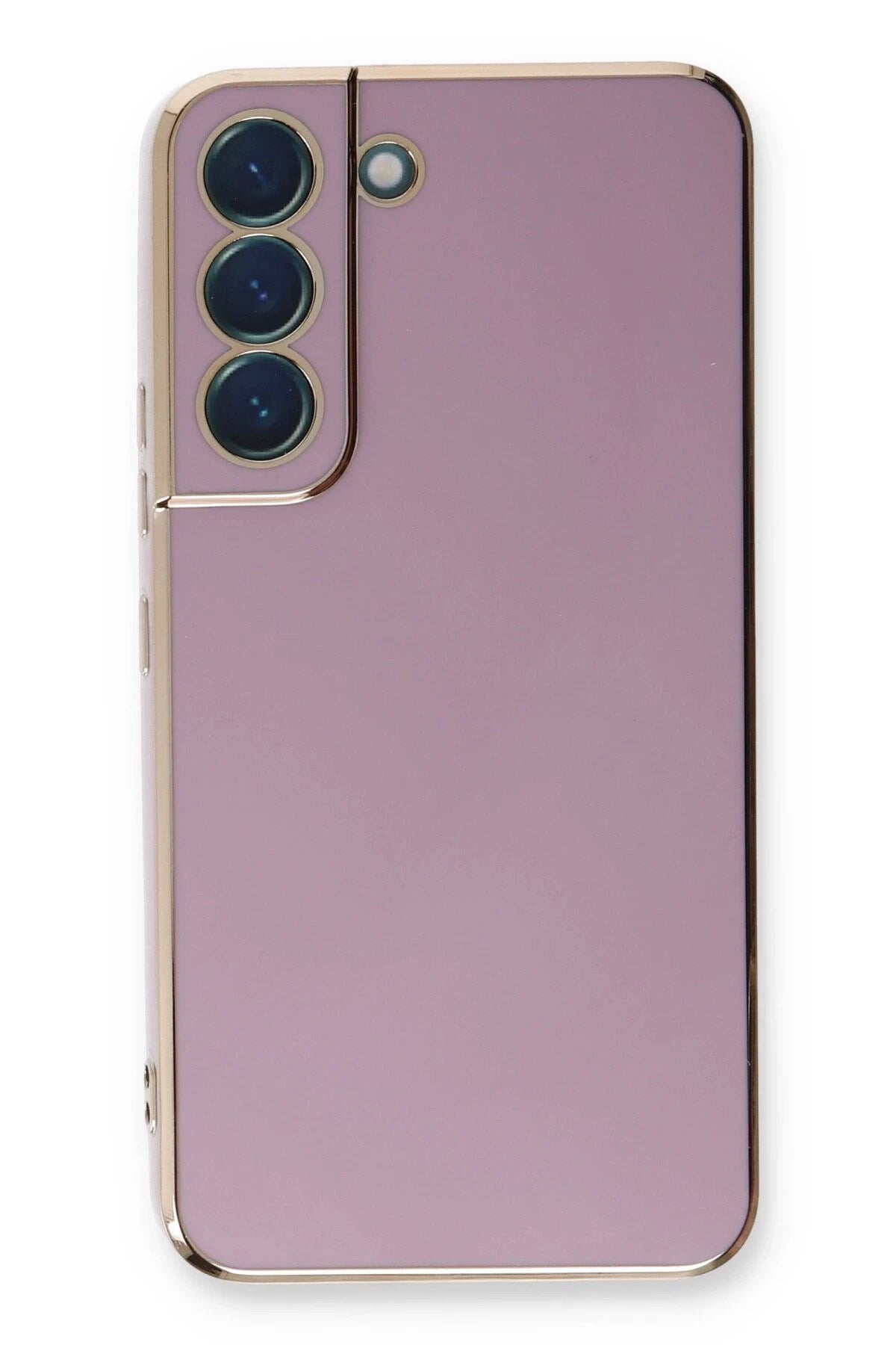 Mey İthalat® Samsung Galaxy S22 Plus Kılıf Volet Silikon - Mor