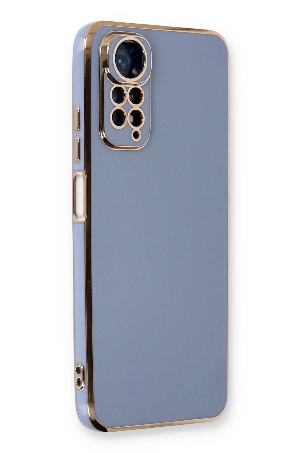 Mey İthalat® Redmi Note 11 Kılıf Volet Silikon - Mavi
