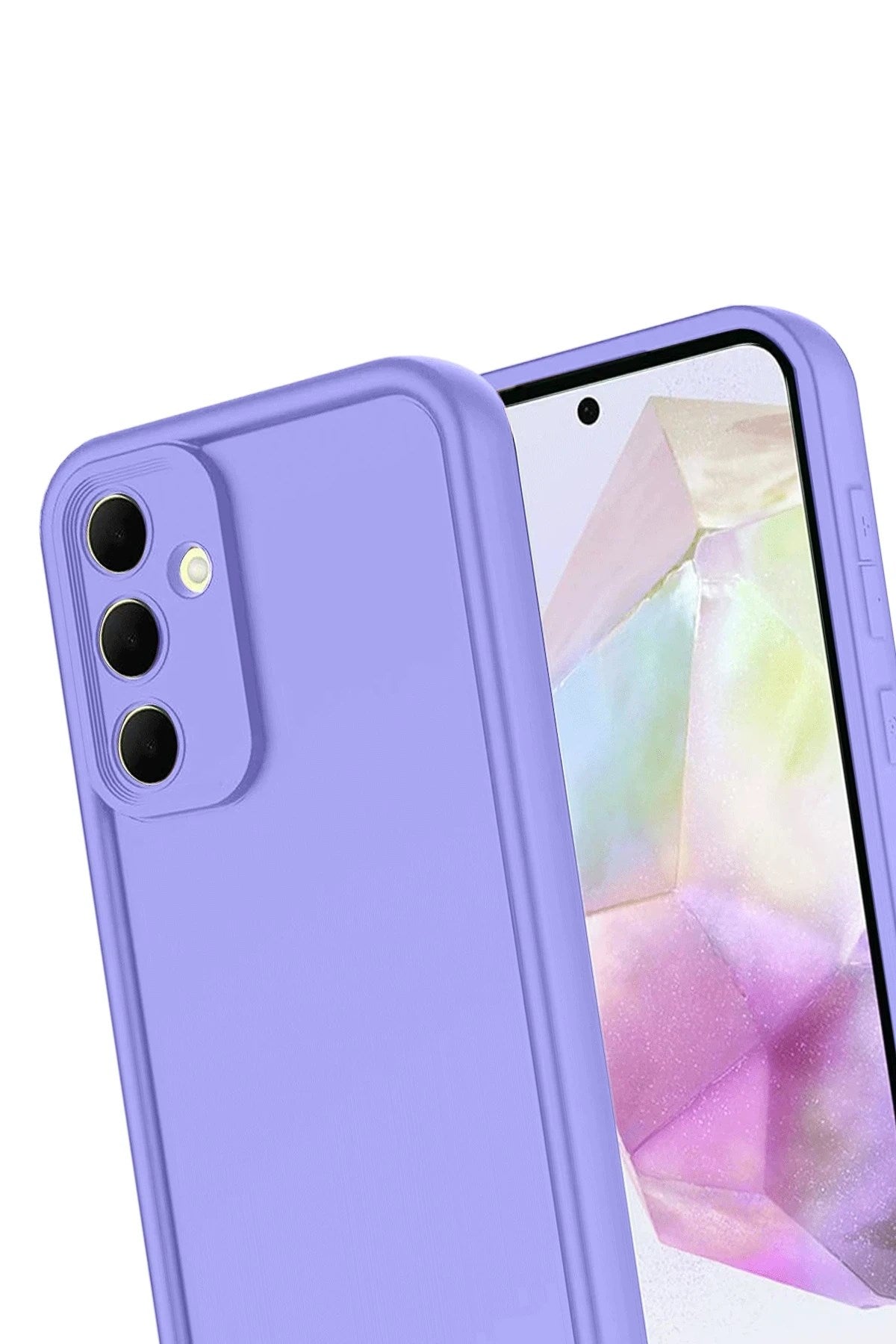 Mey İthalat® Samsung Galaxy A17 5G Viera Silikon - Lila