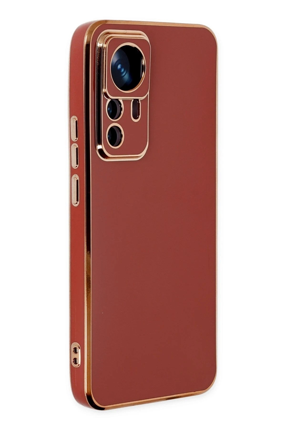 Mey İthalat® Mi 12T Pro Kılıf Volet Silikon - Kırmızı