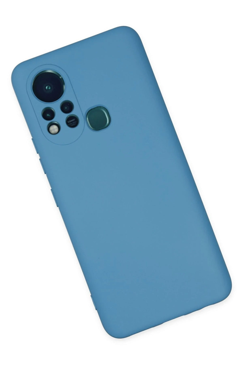 Mey İthalat® İnfinix Hot 11s Kılıf Nano içi Kadife Silikon - Mavi