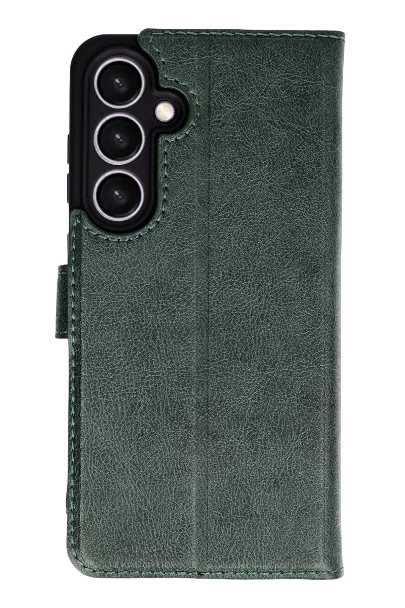 Mey İthalat® Samsung Galaxy S26 Plus Trend S Plus Kapaklı Kılıf - Yeşil
