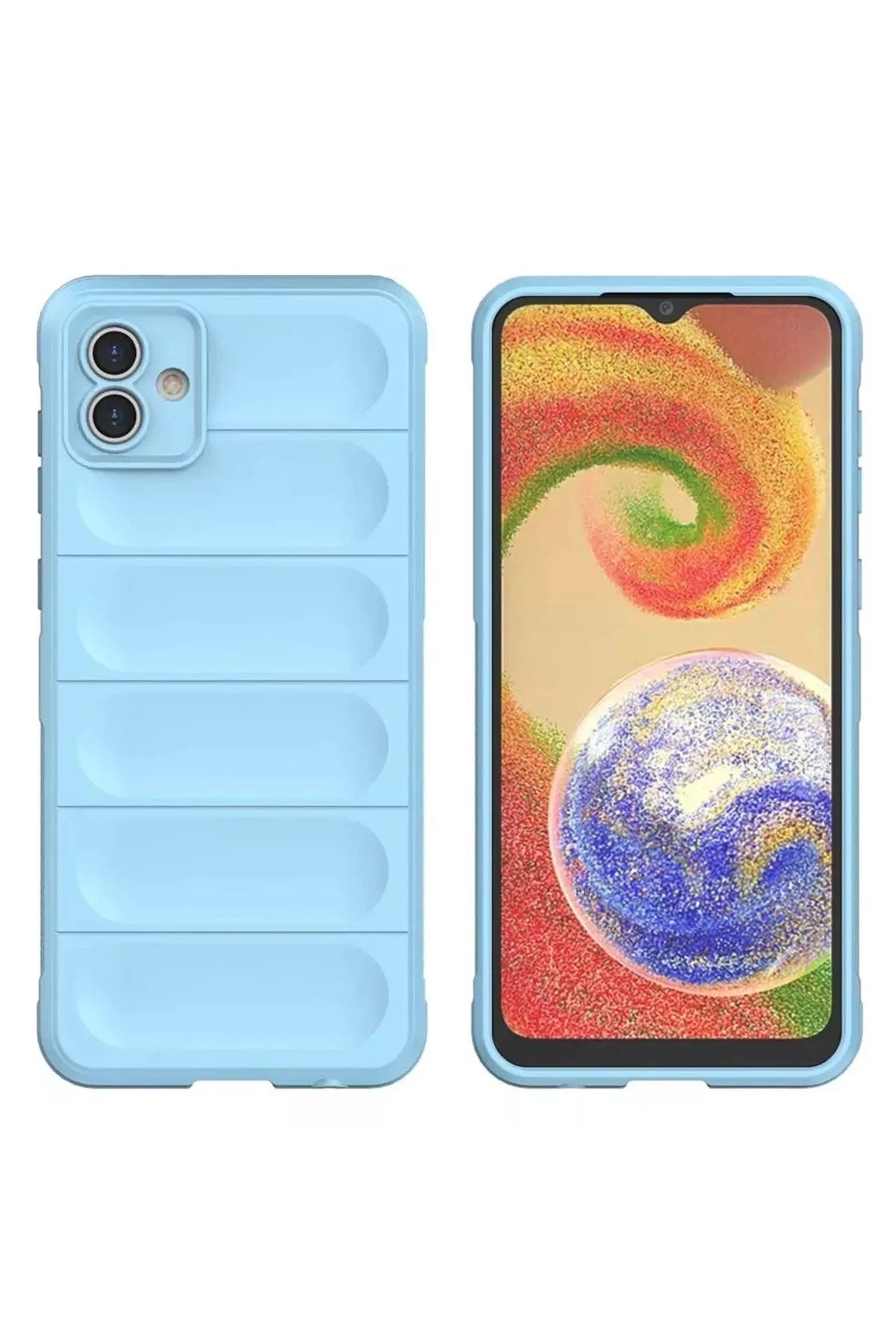 Mey İthalat® Samsung Galaxy A05 Kılıf Optimum Silikon - Sky Blue