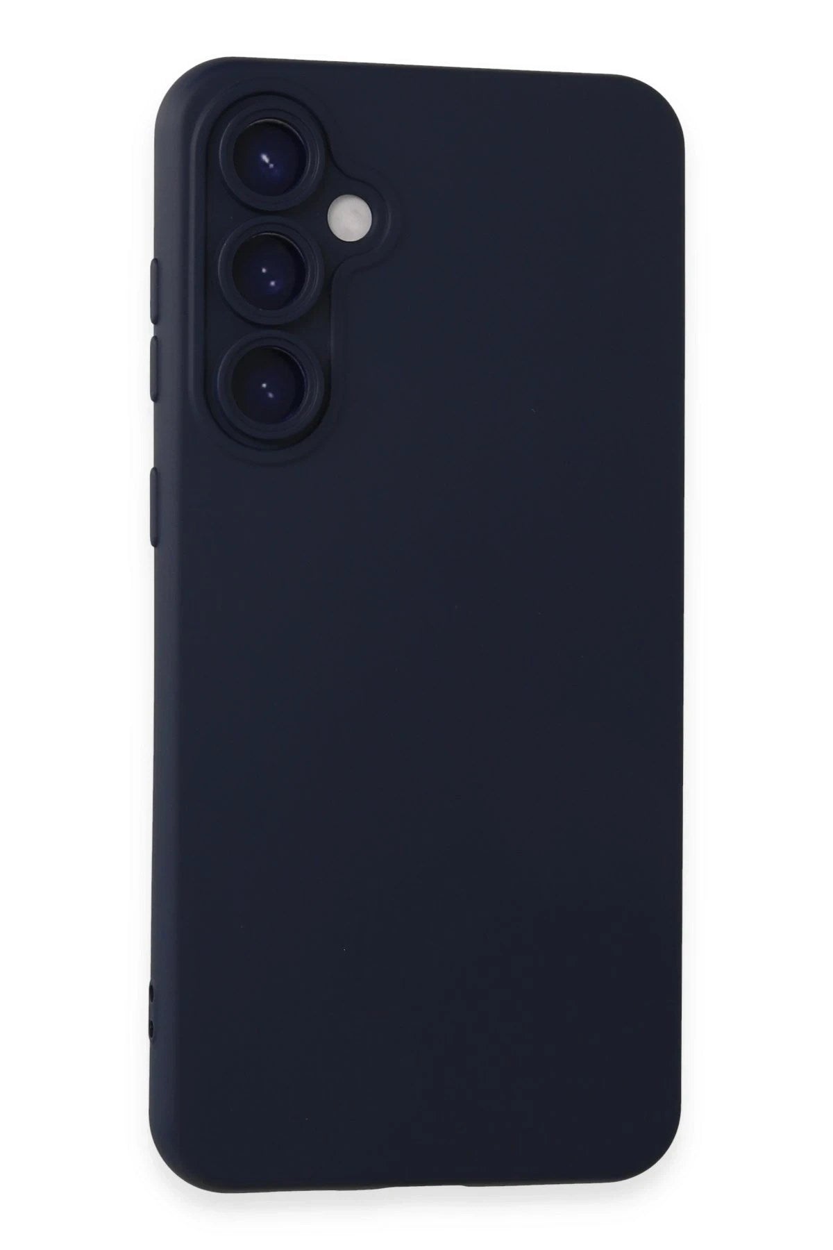 Mey İthalat® Samsung Galaxy S24 Kılıf Nano içi Kadife Silikon - Lacivert