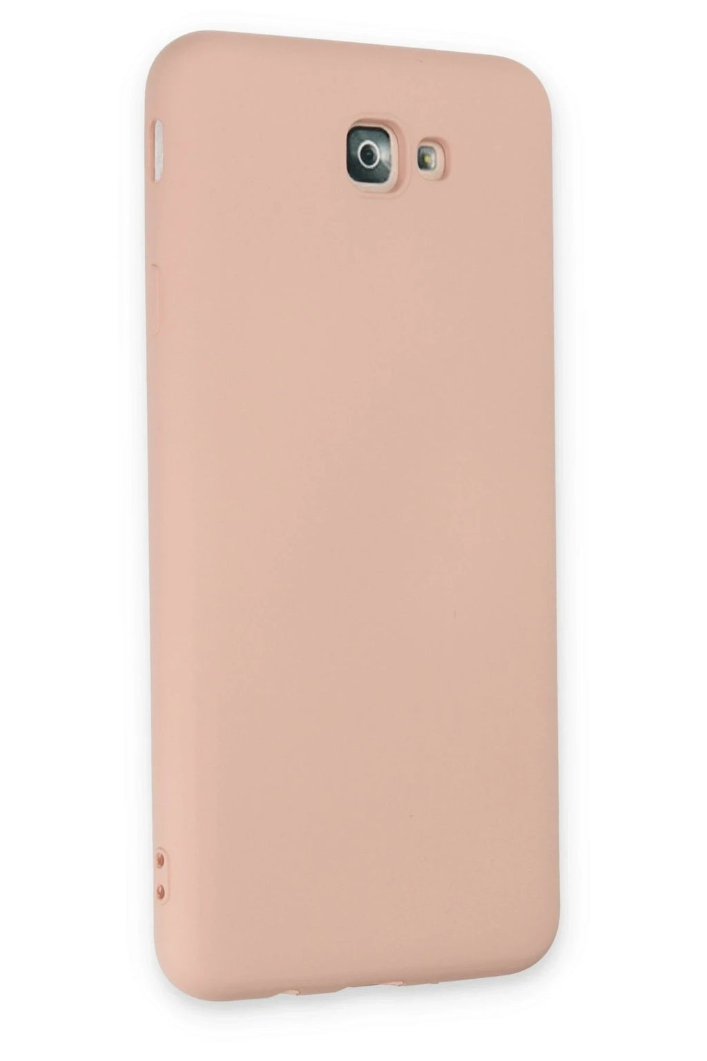 Mey İthalat® Samsung Galaxy J7 Prime Kılıf Nano içi Kadife Silikon - Pudra