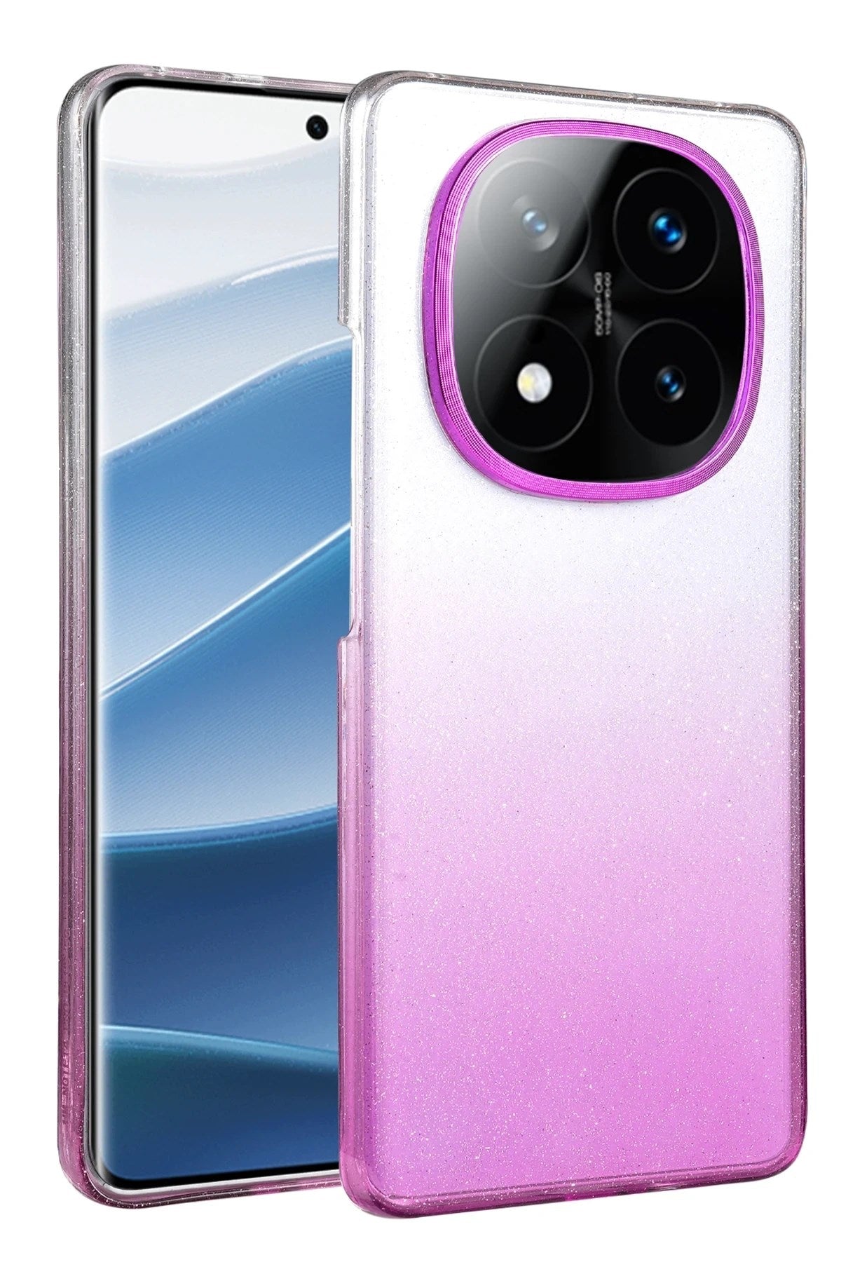Mey İthalat® Redmi Note 14 Pro 5G Glossy Kapak - Mor
