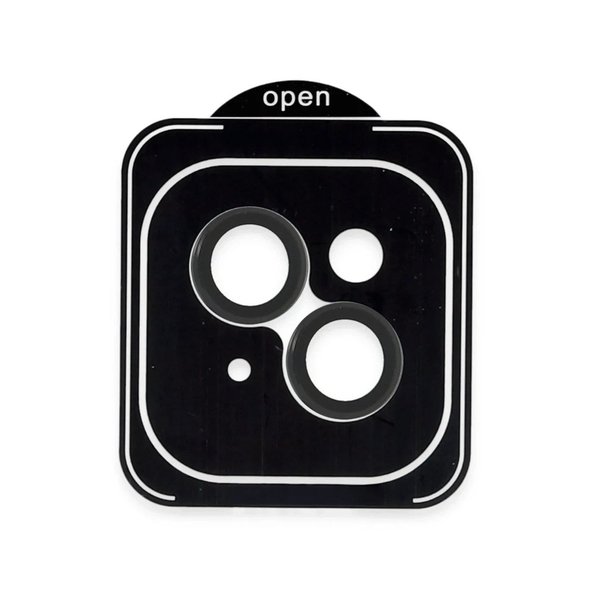 Mey İthalat® iPhone 13 PVD Metal Kamera Lens - Siyah