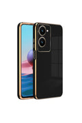 Mey İthalat® Vivo Y18 Kılıf Volet Silikon - Siyah
