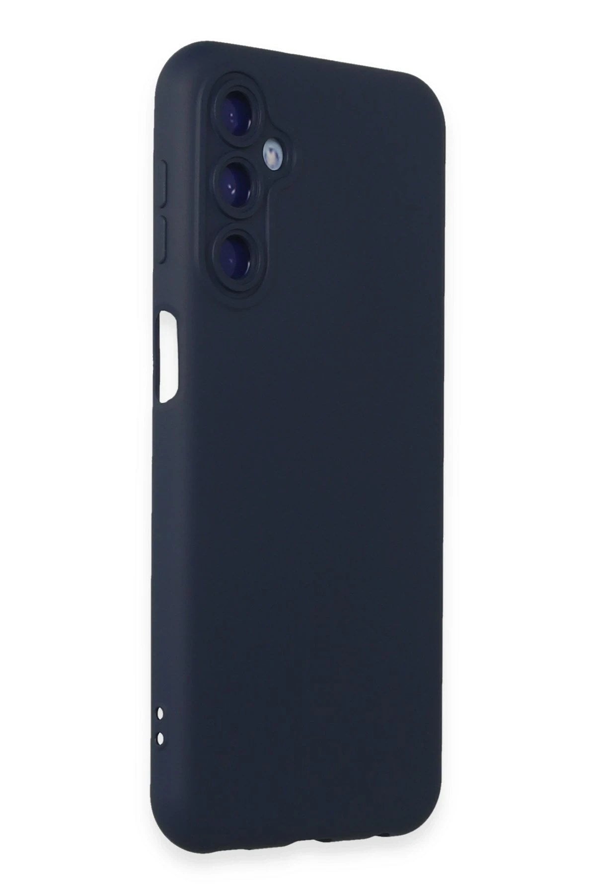 Mey İthalat® Samsung Galaxy M34 5G Kılıf Nano içi Kadife Silikon - Lacivert