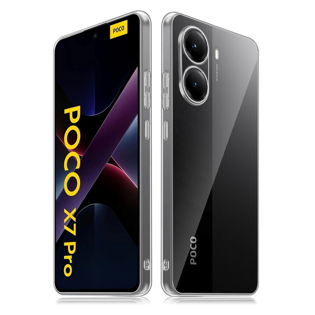 Mey İthalat® Poco X7 Pro Kılıf Lüx Şeffaf Silikon