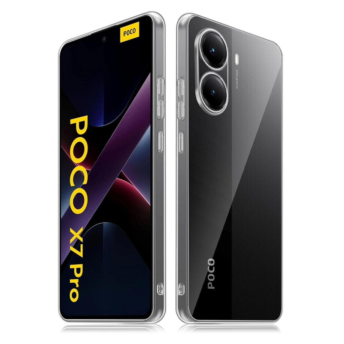 Mey İthalat® Poco X7 Pro Kılıf Lüx Şeffaf Silikon