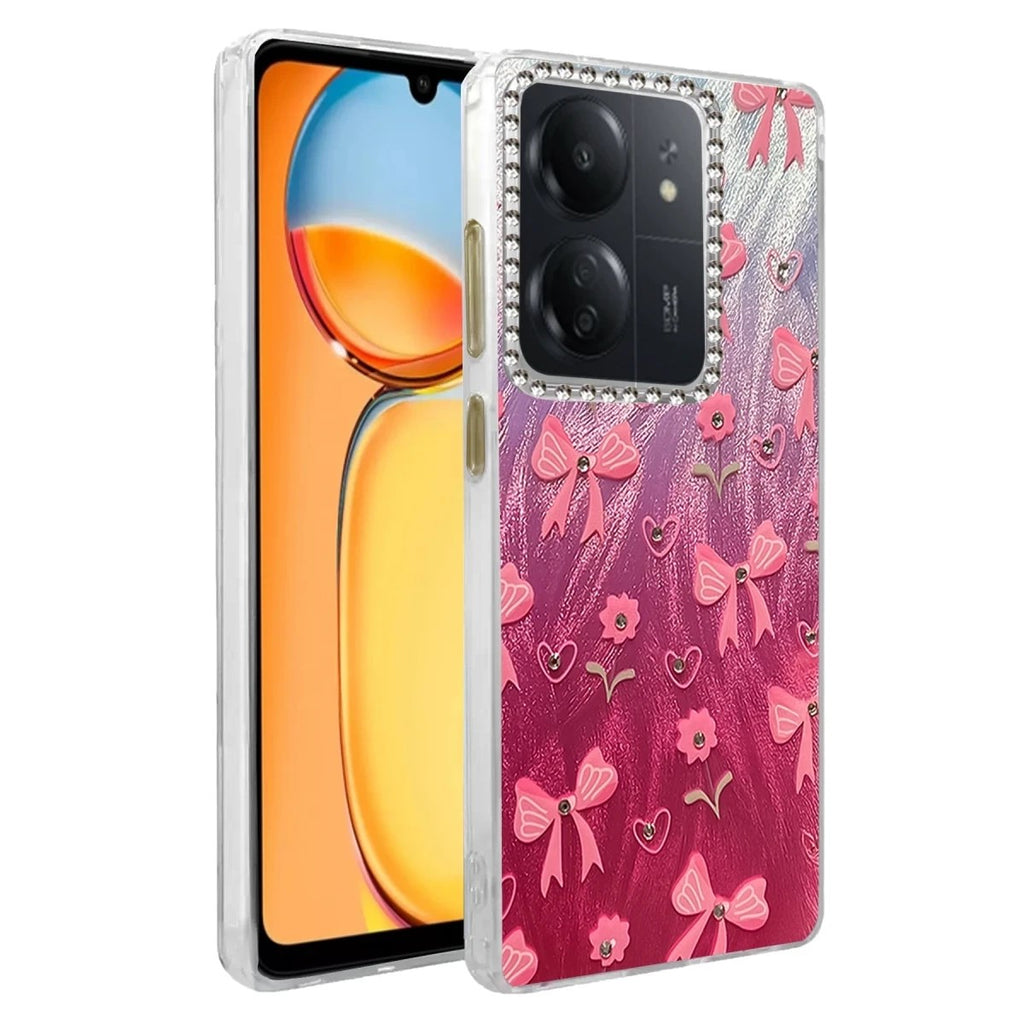 Mey İthalat® Redmi 13C Kılıf Blade Aynalı Desenli Kapak - Desen 3